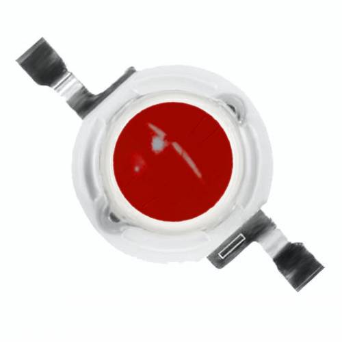 Dioda POWER LED 1W EPILEDS Deep Red 660-665nm 28mil czerwony